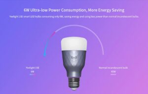 xiaomi yeelight smart led bulb 1se color rgb smart bulb 7