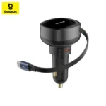 Baseus Enjoyment Pro Retractable USB-C 60W Car Charger