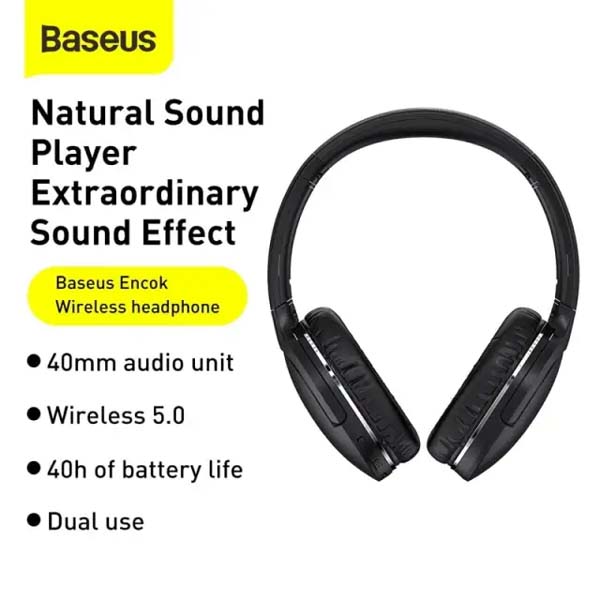 Baseus Encok D02 Pro Wireless Bluetooth Headphones 2