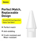 Baseus Smooth Writing Capacitive Stylus Tips 2PCs - Image 3