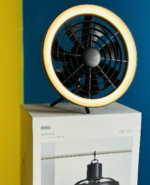 JISULIFE FA17 Multipurpose LED Ceiling Fan with Long Tripod Stand - Image 4